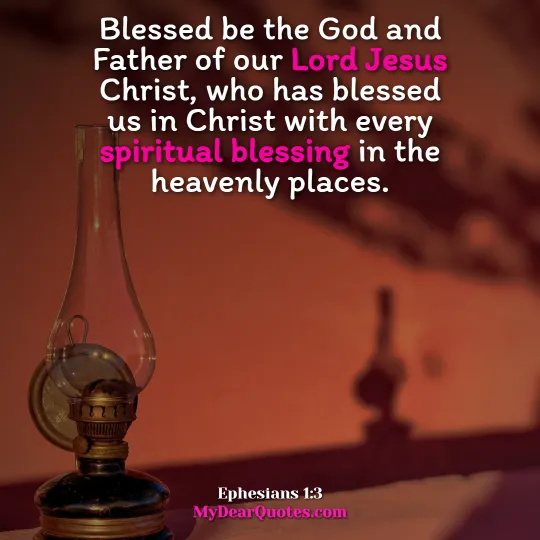 Ephesians 1:3 blessing