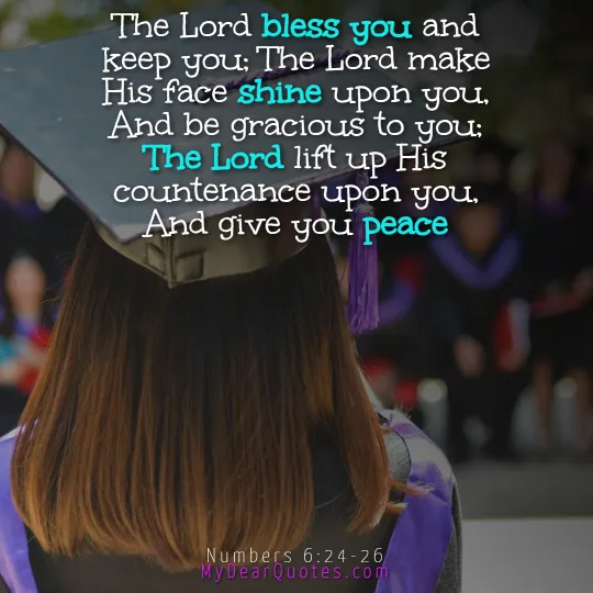 graduation blessing for daughter