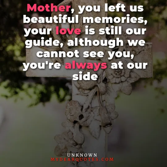 losing a mother quote