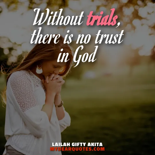 god i trust you quotes