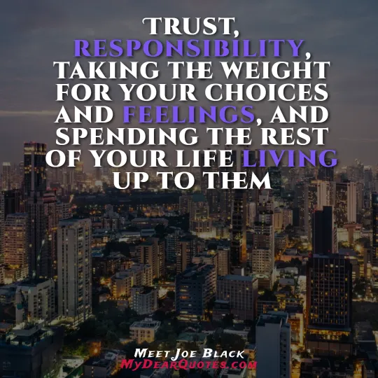 trust and responsibility quotes