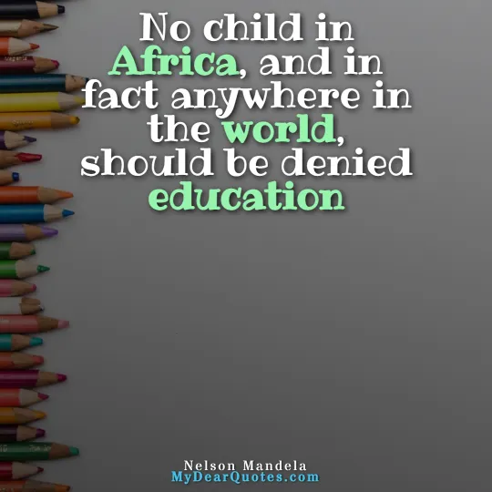 nelson mandela education quote citation