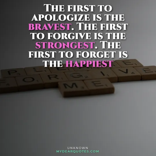 quotes of asking for forgiveness