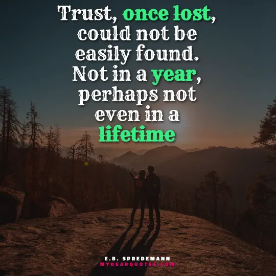 no trust in relationship quotes