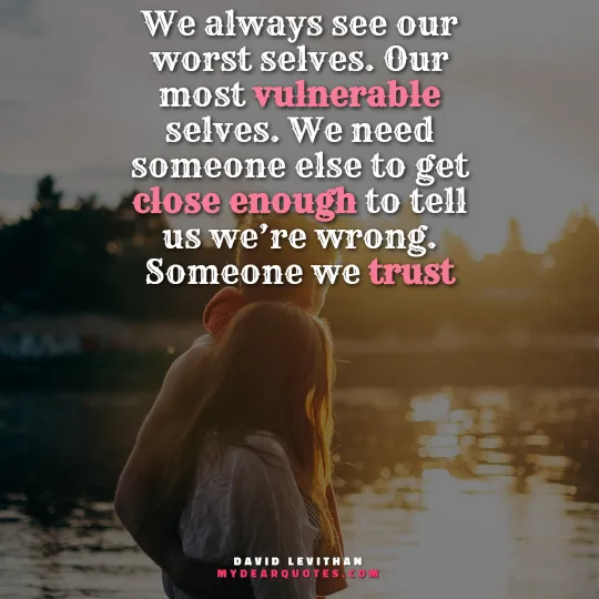 learning to trust again quotes