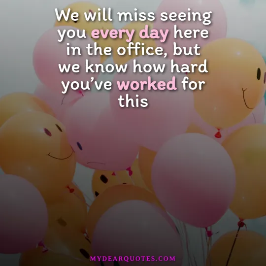 miss you in the office quote