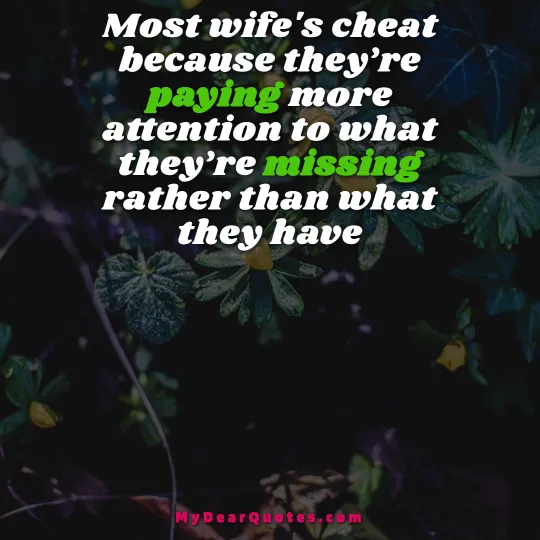 married woman cheating quotes