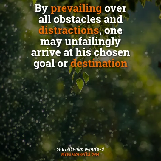 phrases for overcoming obstacles