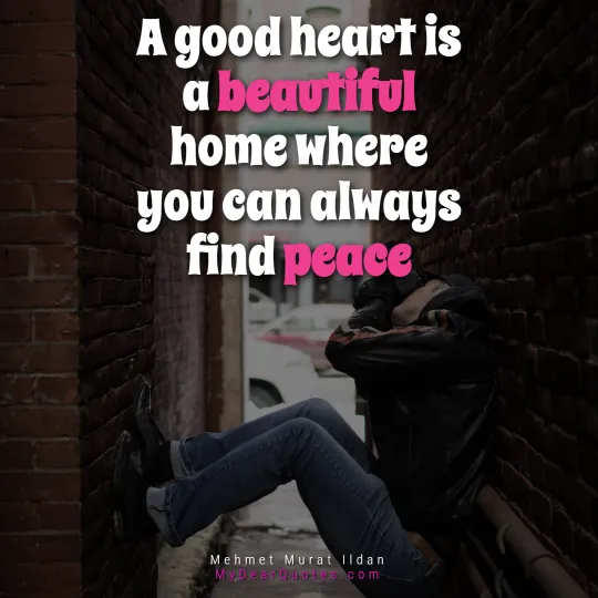home and peace sayings