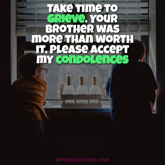 losing a brother to death quotes