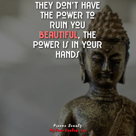 power is in your hands sayings