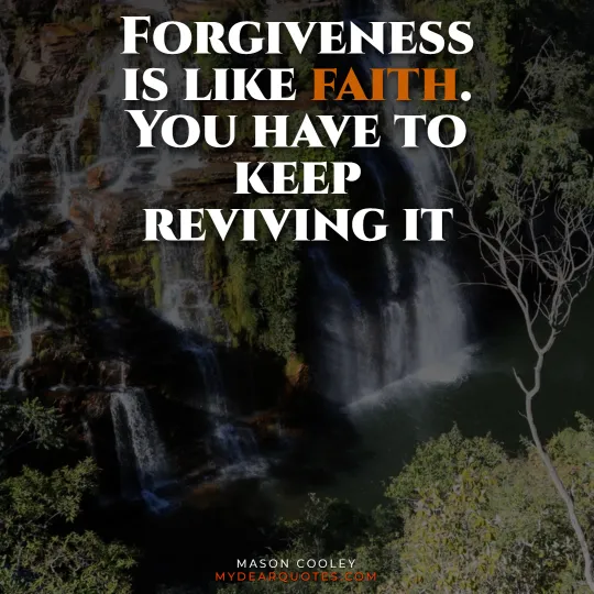 Mason Cooley forgiveness quote
