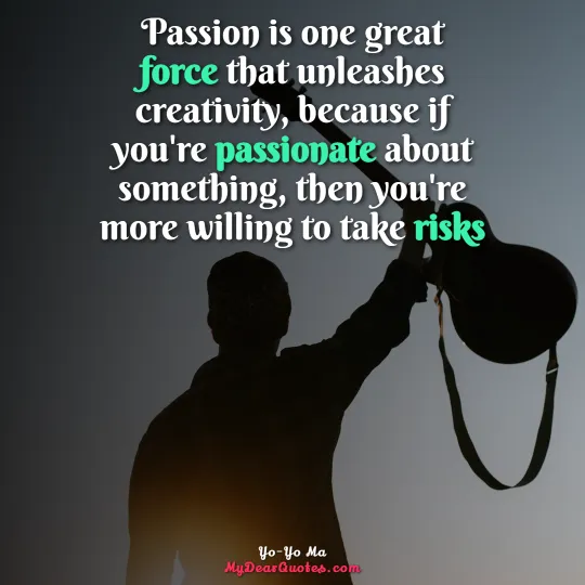 Yo-Yo Ma passion and creativity