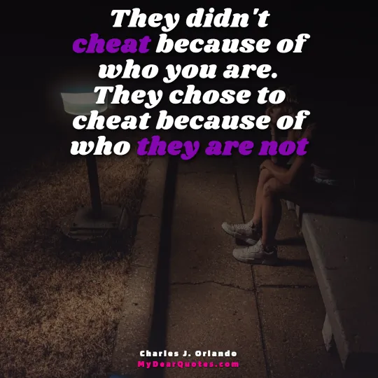 cheating lady quotes