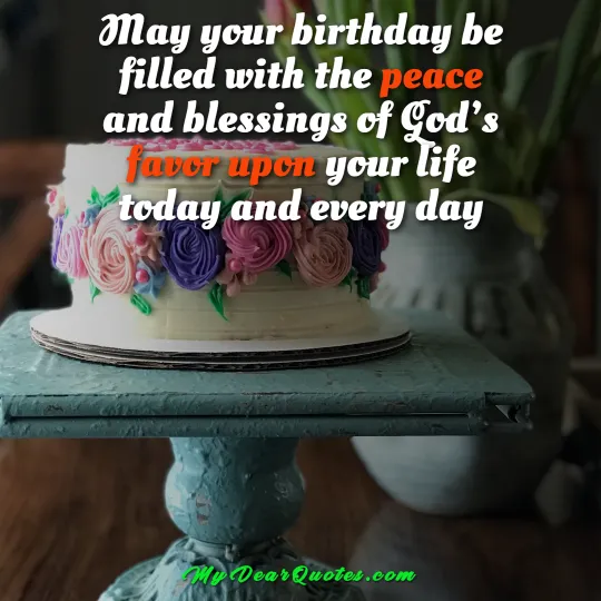 happy birthday blessings images for a man