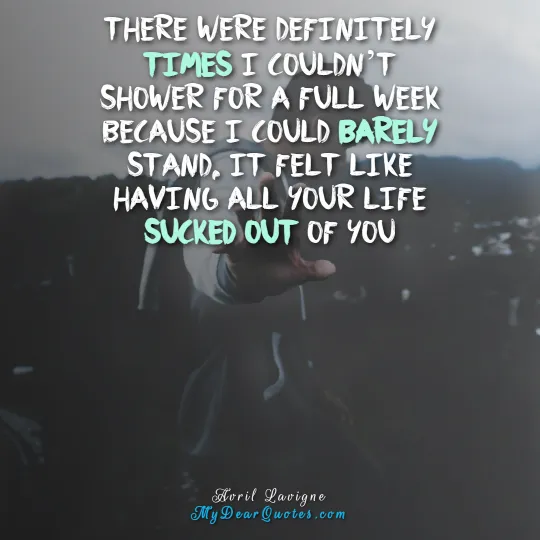 life sucked out of you quote