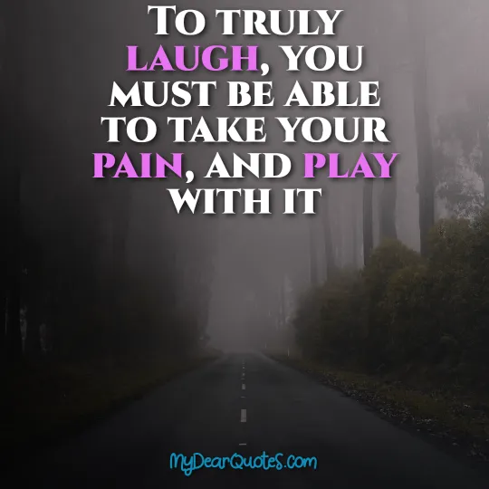 quote about pain and emotion