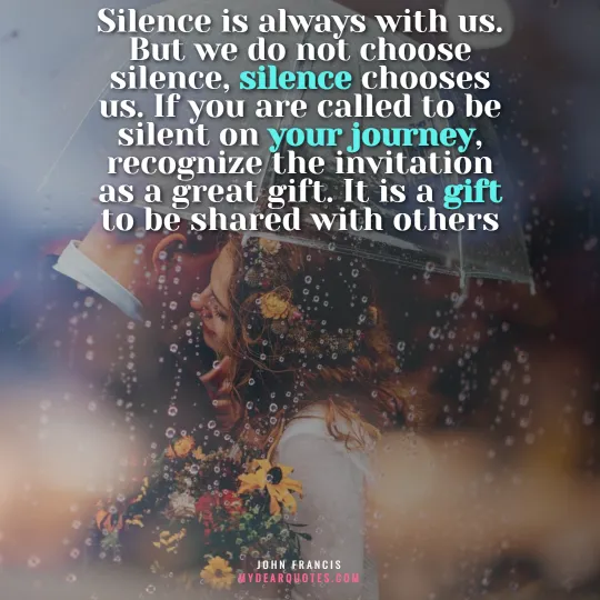 meaning of silence in relationship