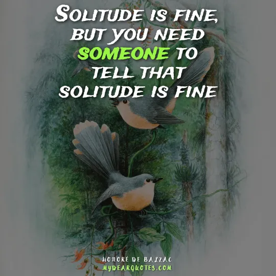 quotes about soltitude