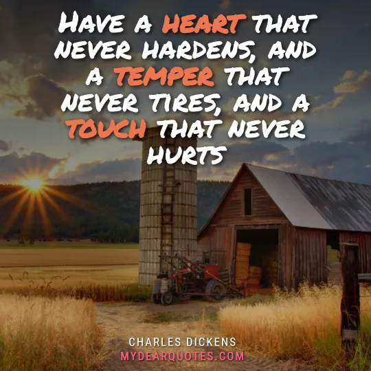 charles dickens heart quote