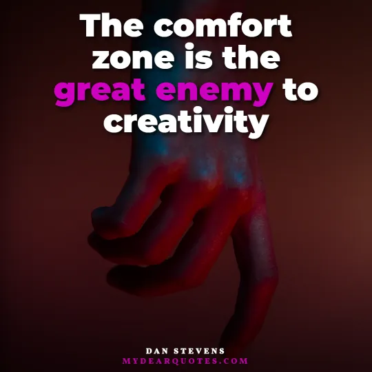 comfort zone quote