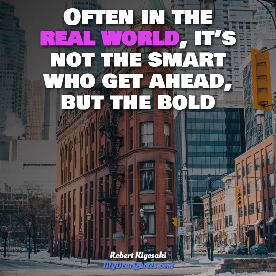 robert kiyosaki on being smart