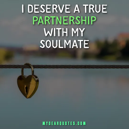 love affirmations for soulmate