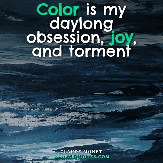 monet color quote