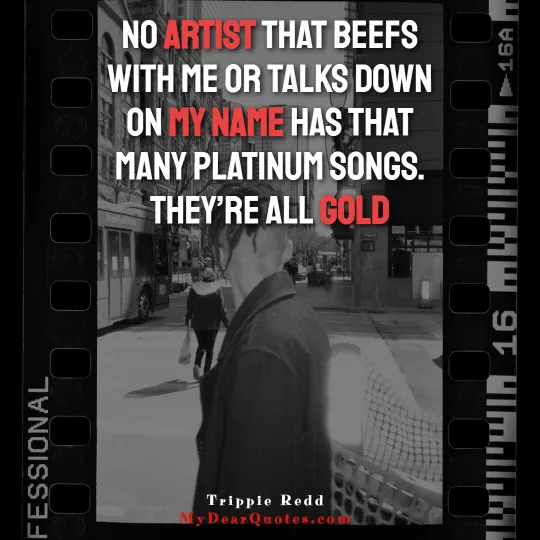 platinum songs quotes