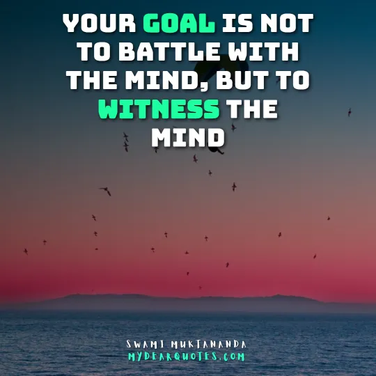 witness your mind quote