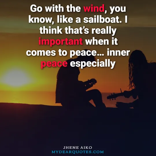 words for inner peace