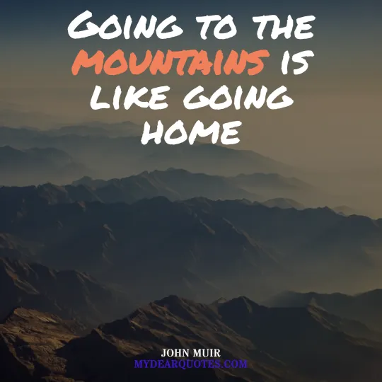 John Muir quotes about climbing