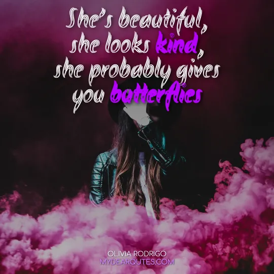 she is beautiful phrases