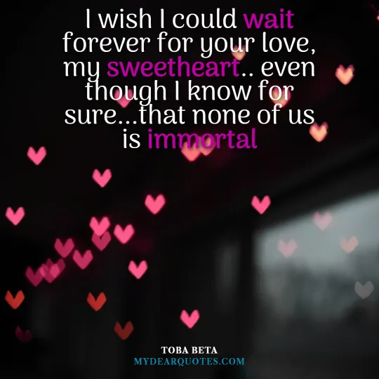 forever with you quotes