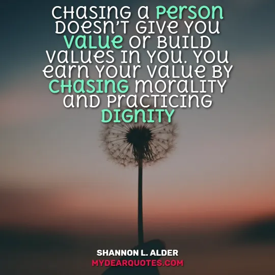 Shannon L. Alder on dignity