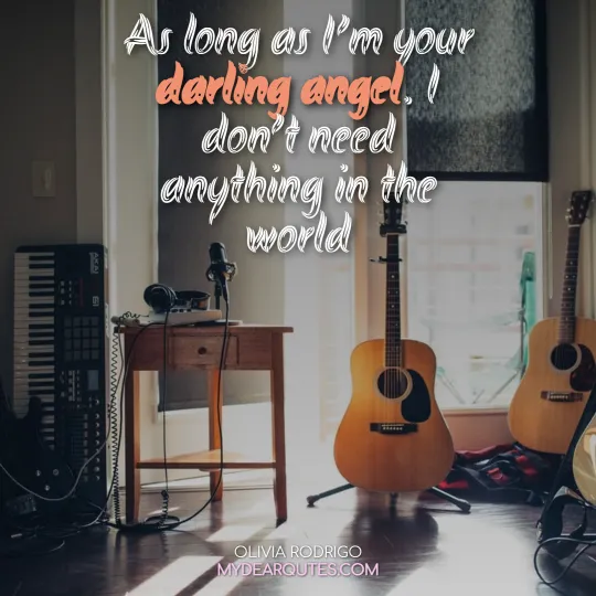 darling angel sayings