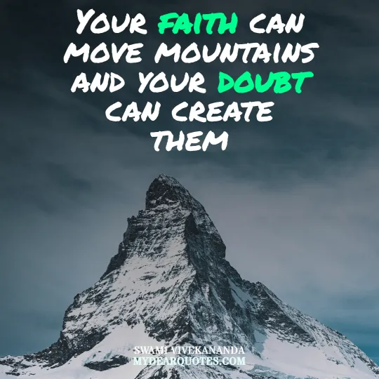 great words about faith