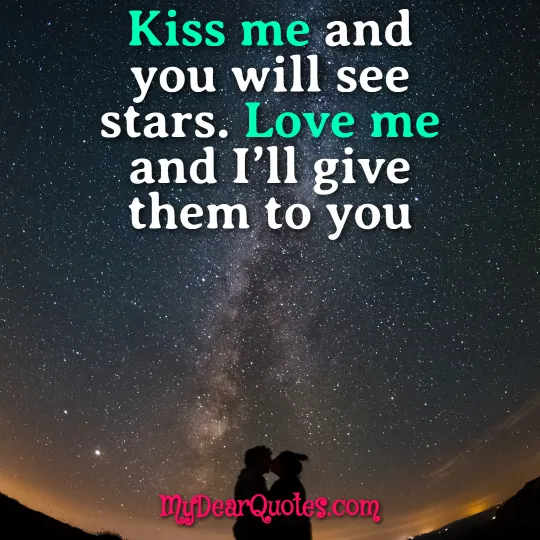 romantic sayings about stars
