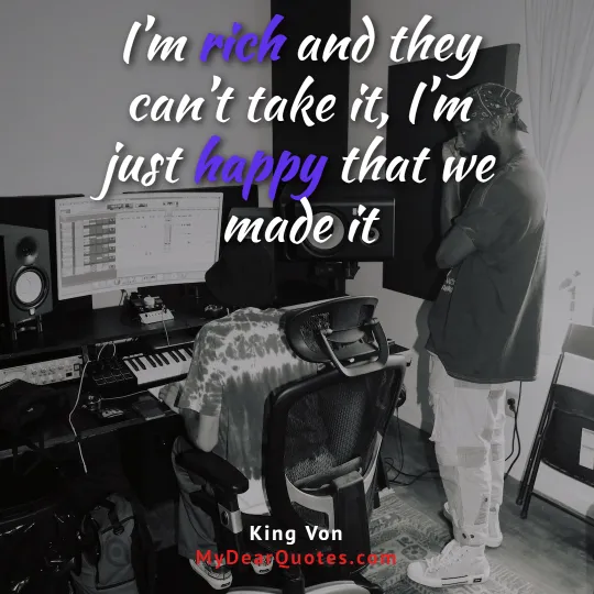 quotes from King Von