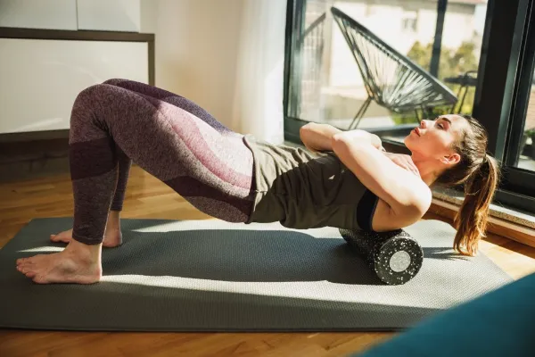 Athlete Rehabilitation after Sports Injuries Using Roll Shaper