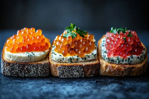 How to Serve Black and Red Caviar Beautifully for the Holidays: The Best Appetizers and Pairings